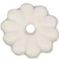 Main 1 - Mobile Home Rosette White Plastic 100/Pkg D-138D - San Antonio Retail