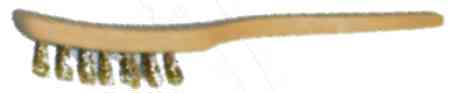 Main 3 - Brush*D*Tire Wall Cleaner Brass 7" 920 - San Antonio Retail